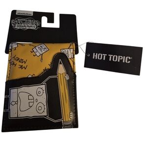 SpongeBob SquarePants DoodleBob  "Me Hoy Minoy" Yellow Bi-Fold Wallet
